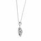 Collier Unoaerre - Collier à billes avec pendentif soleil et lune en or blanc 18 ct 58 Facettes 32074