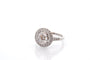 Bague 54 Bague diamant 1,20 ct F/SI1 en platine 58 Facettes 27856-27535