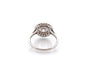 Bague 54 Bague diamant 1,20 ct F/SI1 en platine 58 Facettes 27856-27535