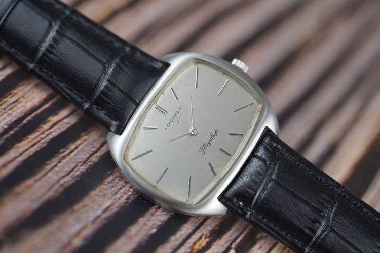 Montre Longines Flagship - Montre acier 4016 2 58 Facettes TOT-10650