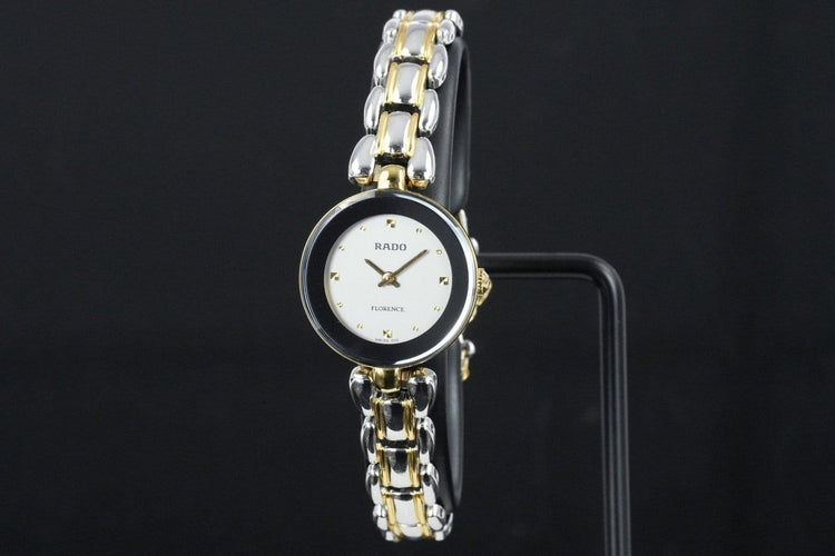 Montre Rado Florence - Montre quartz en acier bicolore 58 Facettes TOT-01717