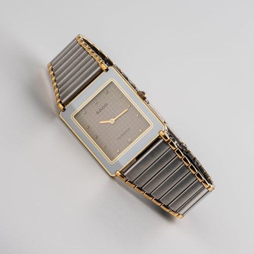 Montre Rado Florence - Montre quartz vintage 204.3630.2 58 Facettes TOT-02028