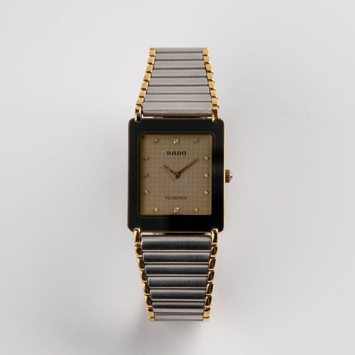 Montre Rado Florence - Montre quartz vintage 204.3630.2 58 Facettes TOT-02028