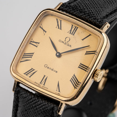 Montre Omega Genève - Montre unisexe plaqué or 58 Facettes TOT-02065