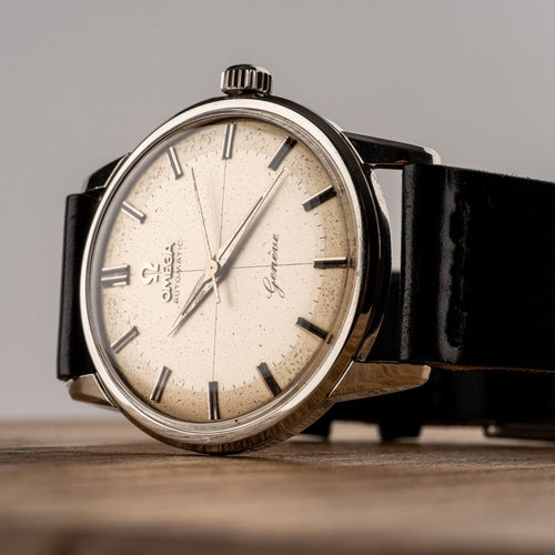 Montre Omega Genève Automatic - Montre en acier réf. 14702 3 SC 58 Facettes TOT-11084
