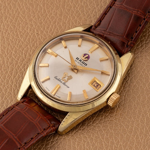 Montre Rado Golden Horse - Montre automatique plaquée or 11658 58 Facettes TOT-10411