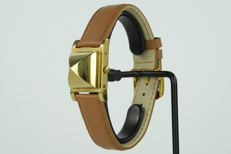 Montre Hermès Medor - Montre en acier, quartz 58 Facettes TOT-01962