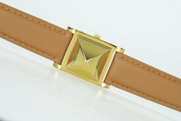 Montre Hermès Medor - Montre en acier, quartz 58 Facettes TOT-01962