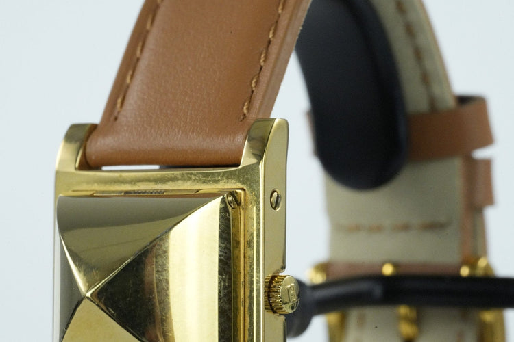 Hermès Medor - Montre en acier 58 Facettes TOT-01962