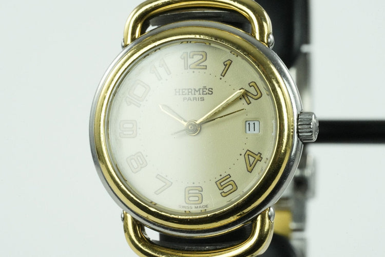 Hermès Pullman - Montre femme en acier 58 Facettes TOT-01928