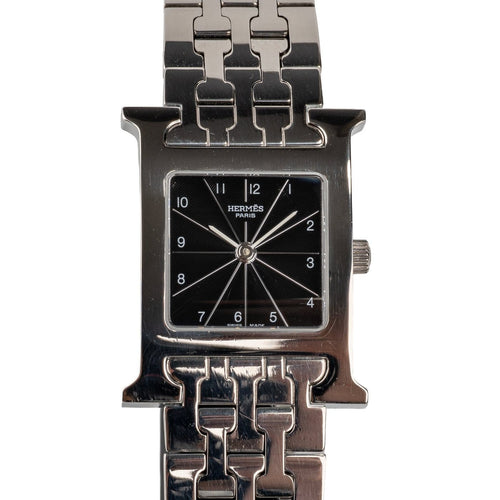 Montre Hermès Heure H - Montre quartz en acier 58 Facettes TOT-02118