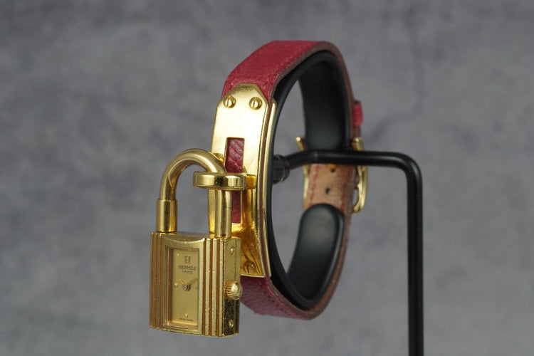 Montre Hermès Kelly - Montre KE1.210 plaquée or 58 Facettes TOT-11286