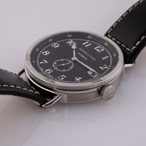 Hamilton Khaki Navy Pioneer - Montre automatique en acier 58 Facettes TOT-10427