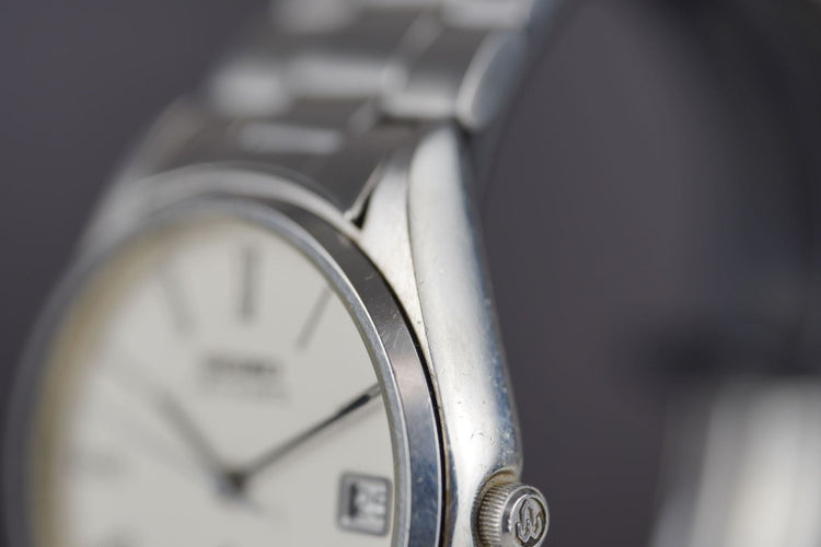 Seiko King Quartz - Montre en acier 58 Facettes TOT-10711