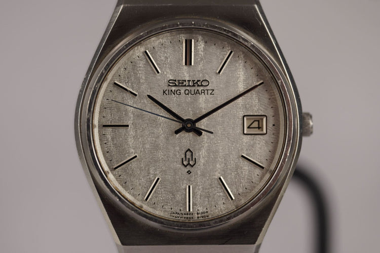 Seiko King Quartz - Montre en acier 58 Facettes TOT-10870