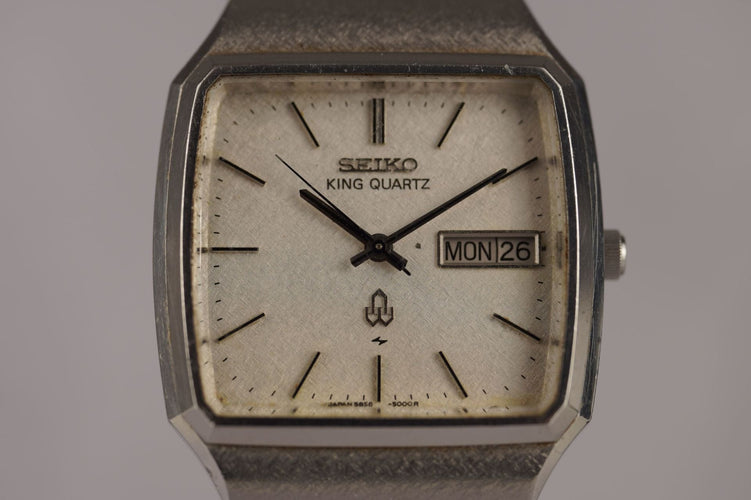 Seiko King Quartz - Montre unisexe en acier 58 Facettes TOT-10709