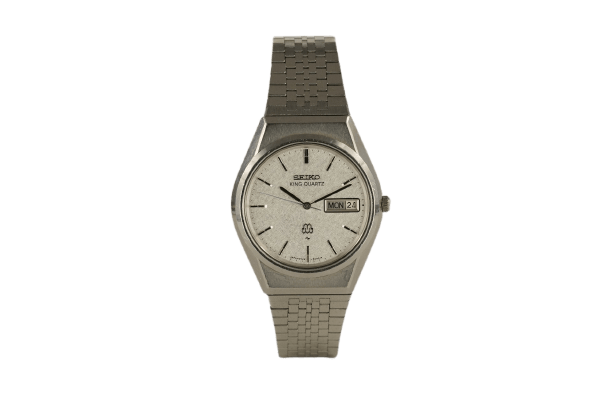 Seiko King Quartz - Montre 9723-8050 en acier 58 Facettes TOT-01507