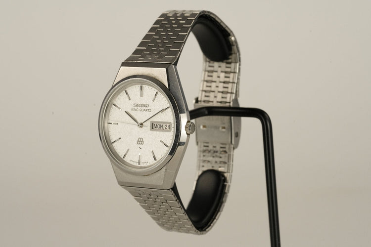 Seiko King Quartz - Montre 9723-8050 en acier 58 Facettes TOT-01507