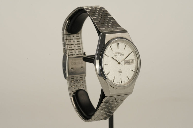 Seiko King Quartz - Montre 9723-8050 en acier 58 Facettes TOT-01507