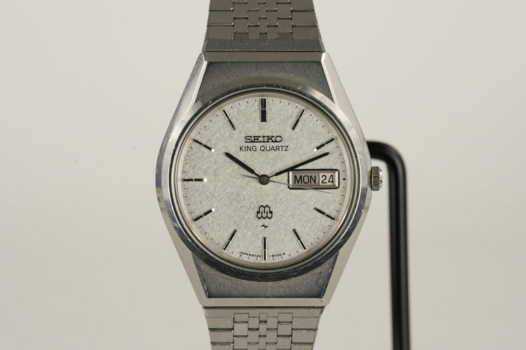 Seiko King Quartz - Montre 9723-8050 en acier 58 Facettes TOT-01507