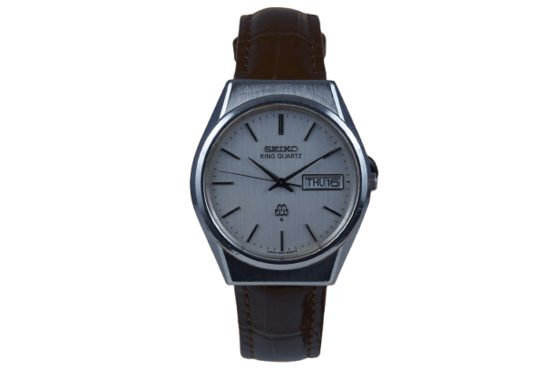 Seiko King Quartz - Montre en acier 58 Facettes TOT-11277