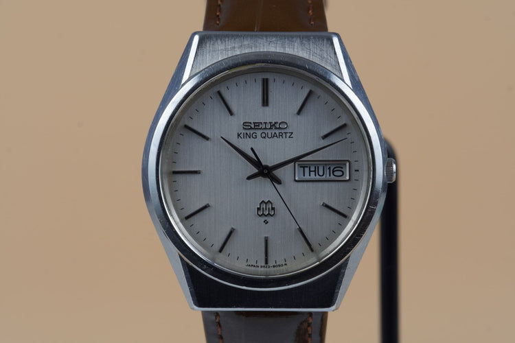 Seiko King Quartz - Montre en acier 58 Facettes TOT-11277