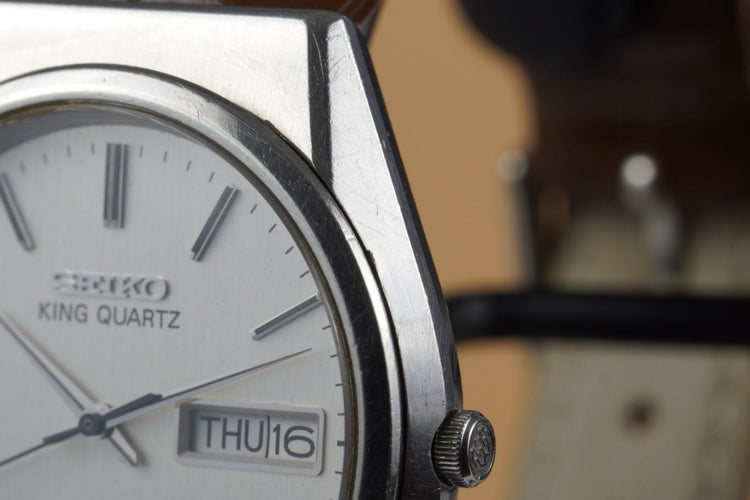 Seiko King Quartz - Montre en acier 58 Facettes TOT-11277