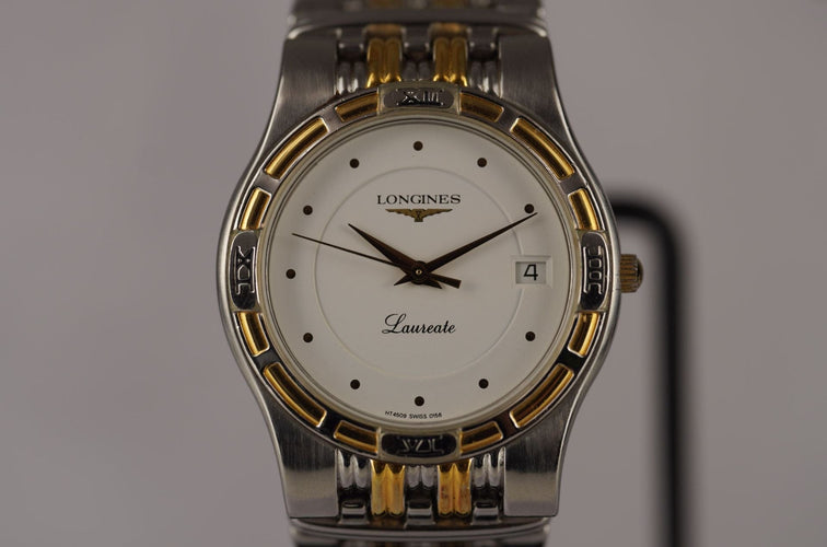 Longines Laureate - Montre unisexe en acier bicolore 58 Facettes TOT-11125