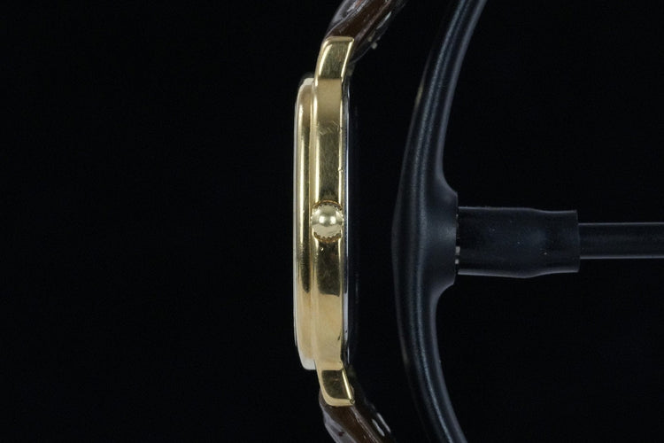 Longines TV - Montre quartz plaqué or 58 Facettes TOT-01848
