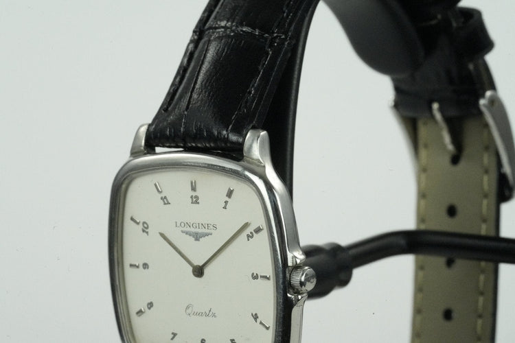 Longines Tv Quartz - Montre unisexe en acier 58 Facettes TOT-01845