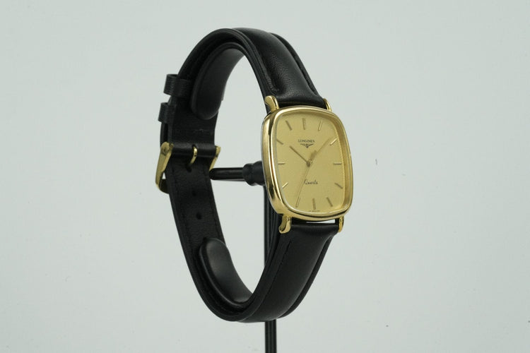 Longines TV - Montre quartz plaqué or 58 Facettes TOT-01908