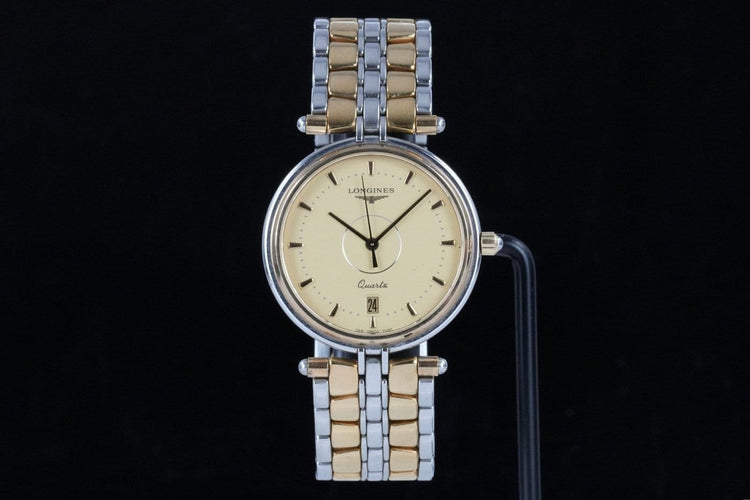 Montre Longines Flagship - Montre en acier réf. 156 7091 58 Facettes TOT-01814