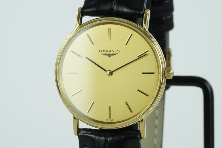 Montre Longines Les Grandes Classiques - Montre L4.637.2 plaqué or 58 Facettes TOT-01972