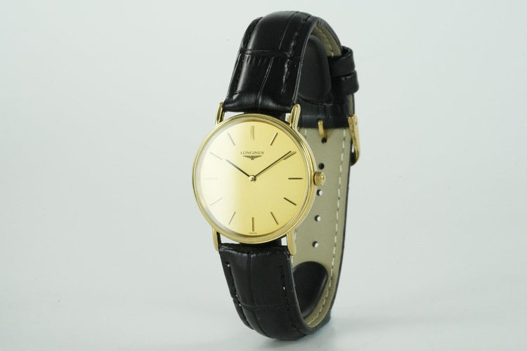 Montre Longines Les Grandes Classiques - Montre L4.637.2 plaqué or 58 Facettes TOT-01972