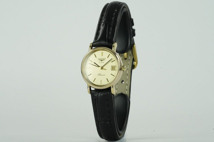 Montre Longines Présence - Montre femme plaquée or 58 Facettes TOT-01787