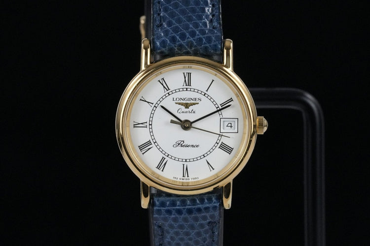 Montre Longines Présence - Montre femme en plaqué or 58 Facettes TOT-01778