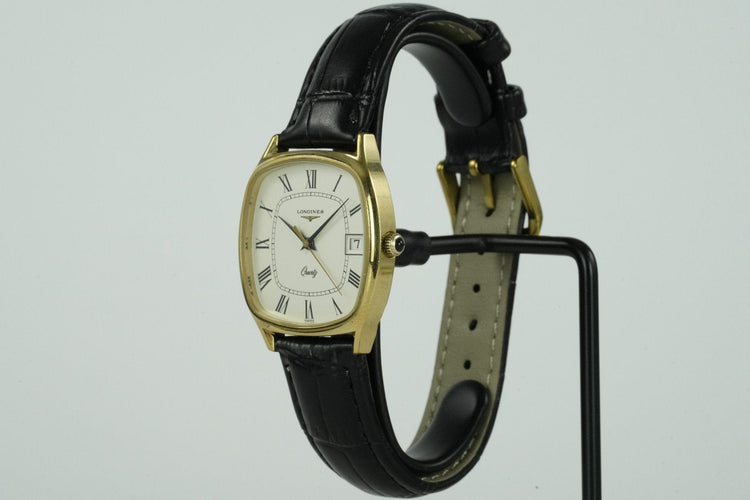 Longines Quartz - Montre unisexe plaquée or 58 Facettes TOT-01926