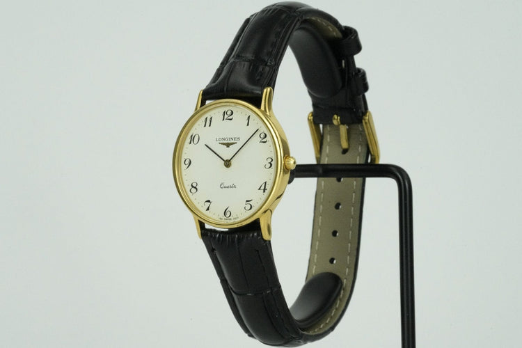 Longines Quartz - Montre unisexe plaqué or 58 Facettes TOT-01767
