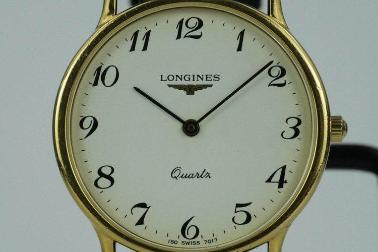 Longines Quartz - Montre unisexe plaqué or 58 Facettes TOT-01767