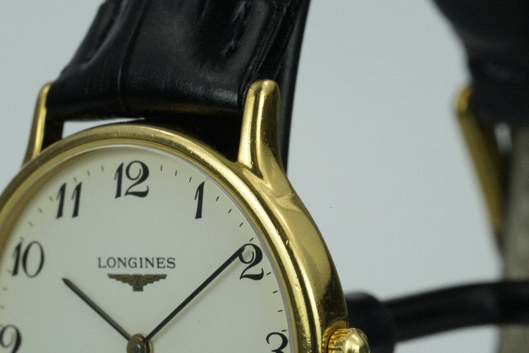 Longines Quartz - Montre unisexe plaqué or 58 Facettes TOT-01767