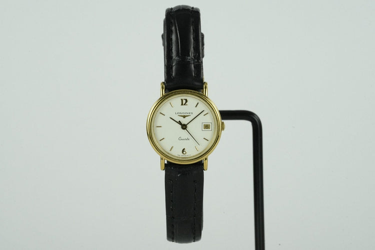 Longines - Montre Quartz plaquée or 58 Facettes TOT-01934