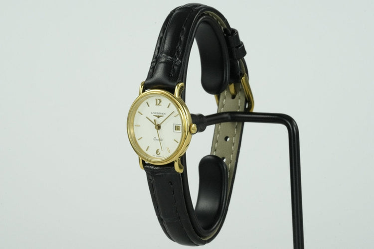 Longines - Montre Quartz plaquée or 58 Facettes TOT-01934