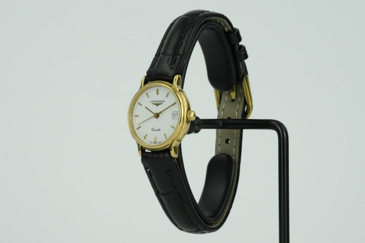 Montre Longines - Montre Quartz 152 7010 plaquée or 58 Facettes TOT-01766