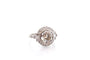 Bague 53.5 Bague Art déco en platine avec diamant 3,11 ct 58 Facettes 27109-27775