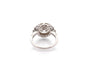 Bague 53.5 Bague Art déco en platine avec diamant 3,11 ct 58 Facettes 27109-27775