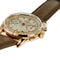 Montre Longines - Montre chronographe vintage en or rose 18 ct 58 Facettes 38045