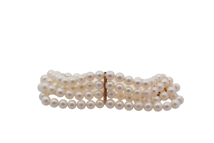 Bracelet Bracelet en or 18k et perles de culture 58 Facettes 27818