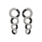 Boucles d'oreilles Boucles d’oreilles pendantes en or blanc 18 kt avec diamants 58 Facettes 25641