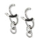 Boucles d'oreilles Boucles d’oreilles pendantes en or blanc 18 kt avec diamants 58 Facettes 25641