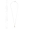 Collier Collier - Pendentif tétine en or blanc 18 ct, perle et diamants 58 Facettes 22953